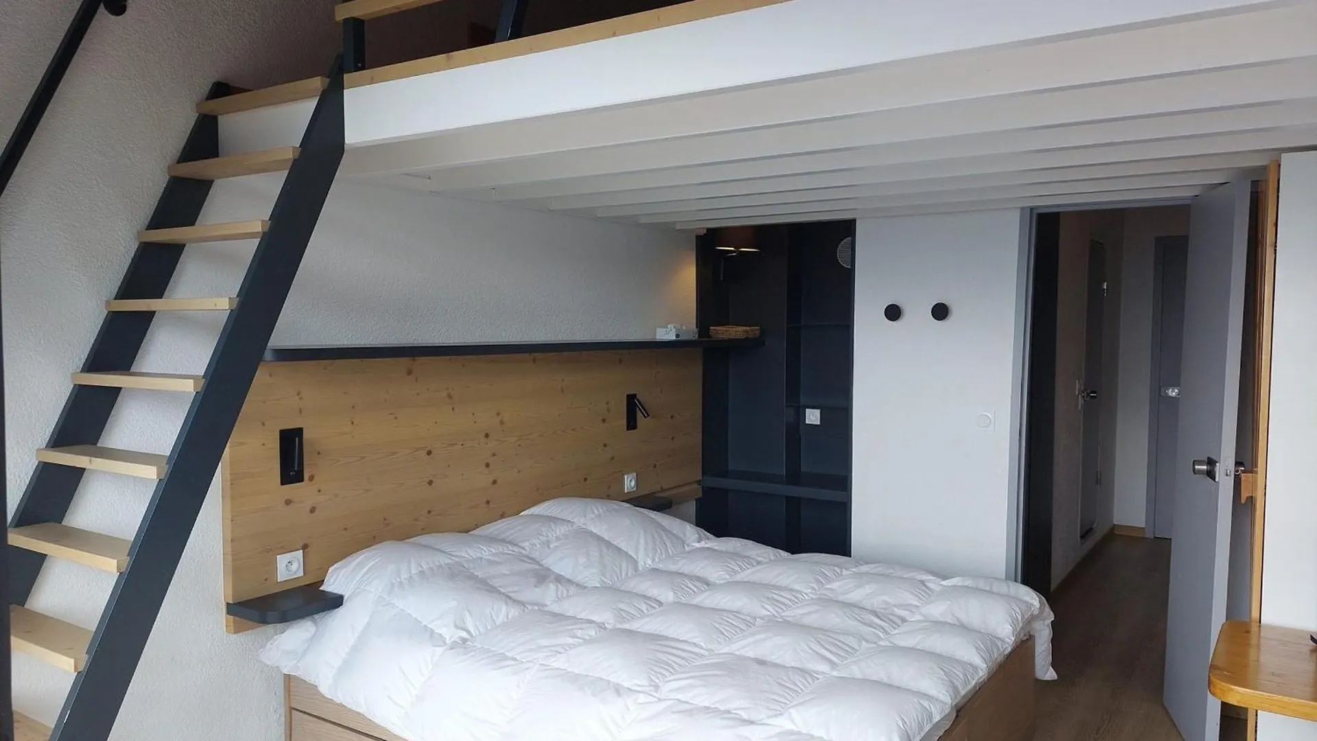 דירה Les Arcs  Duplex 3 Pieces 6 Pers Au Pied Des Pistes, Proche Esf Et Garderie, Villards Arc 1800 - Fr-1-411-650